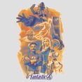 thumbnail image 2 of Womens The Fantastic Four: First Steps Main Characters Art Racerback Tank, 2 of 4