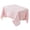 Pink 90x150cm, variant on Yihuala Rectangle Tablecloth Fade Table Slipcover Cloth for Holiday Gatherings Dining Event Easy Cotton Linen Fabric