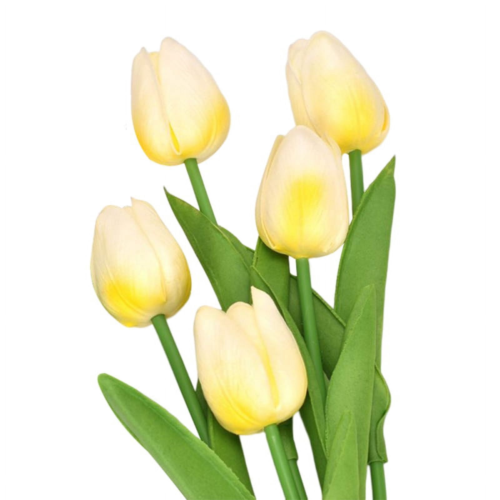Artificial Tulips Real Touch Fake Tulips Flowers Home Wedding Party Decor Gift Photograph Prop,20PCS