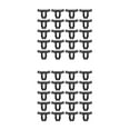 thumbnail image 2 of kurtrusly 20pieces Waterproof Solar Panel Drainage Clips For Easy Installation Save Time And Energy Polymer 40mm 2Set, 2 of 6