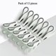 thumbnail image 3 of Paquete de 12 pinzas para ropa pequeñas (blancas) - Pinzas para ropa antideslizantes a prueba de viento para tendedero, agarre fuerte y pinzas para ropa que no dejan marcas,, 3 of 5