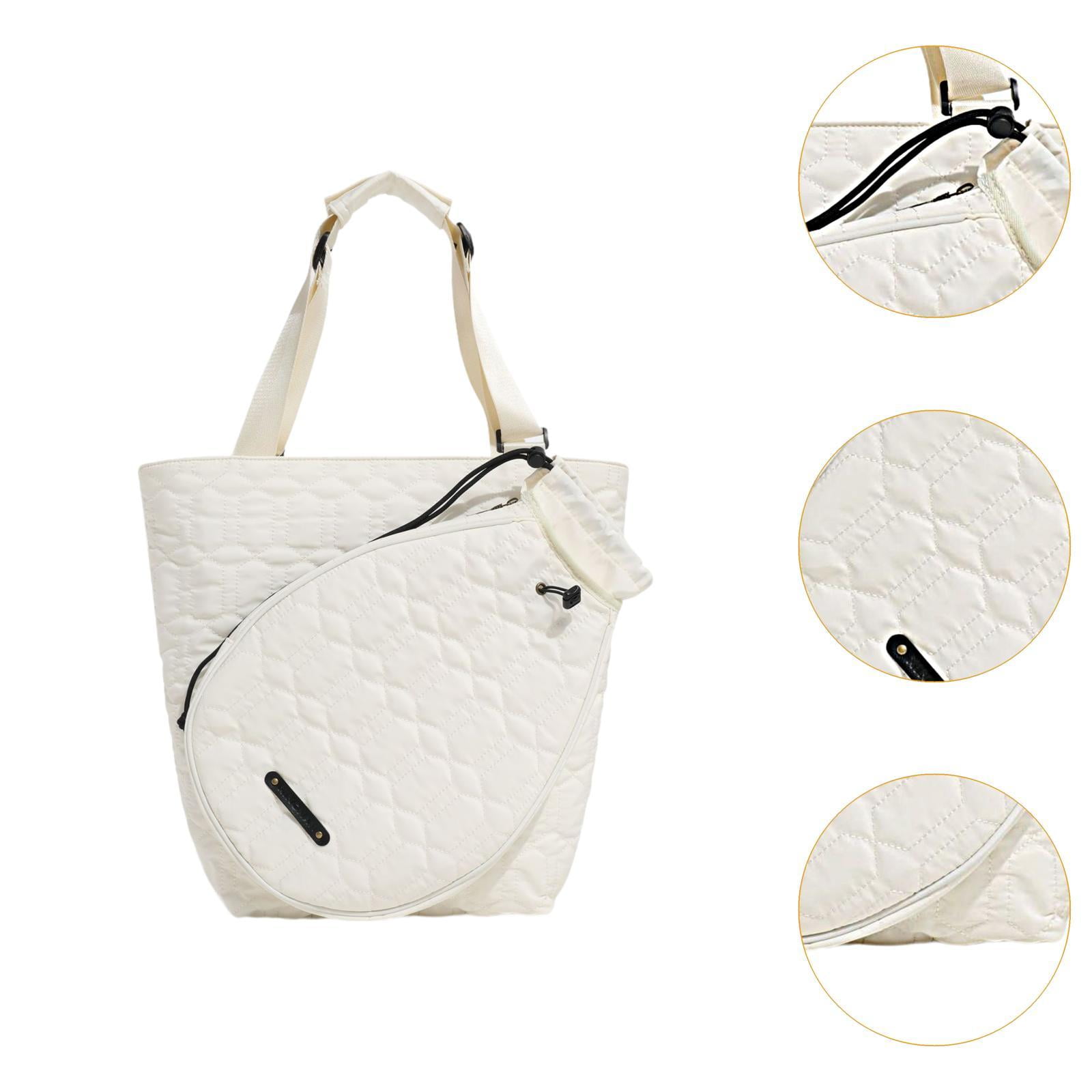GARENDE Tennis Tote Bag Badminton Bag Large Capacity Storage Fitness Sport Adjustable Handle Tennis Racquet Bag Pickleball Racket Bag