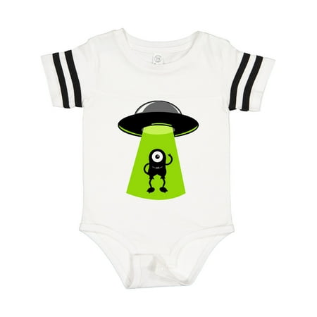 

Inktastic Alien Being Beamed Up by UFO Gift Baby Boy or Baby Girl Bodysuit
