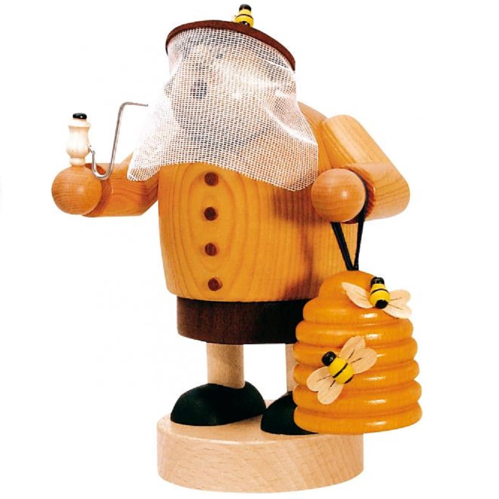 KWO Beekeeper German Wood Christmas Incense Smoker Made in Germany