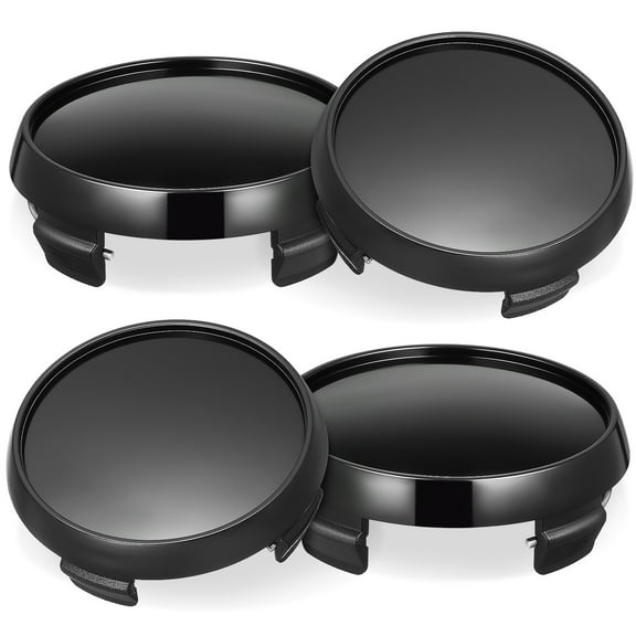 FUTUREORYY Rim Center Caps Black ABS 4 Pcs Enhance Appearance