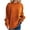 Orange_Christmas Gift for Womnen, variant on Sweater for Petite Women Polar Fleece Themal Pullover Pleated Sleeve Warm Knit Jumper Tops for Teen Girl Preppy Clothes Purple L
