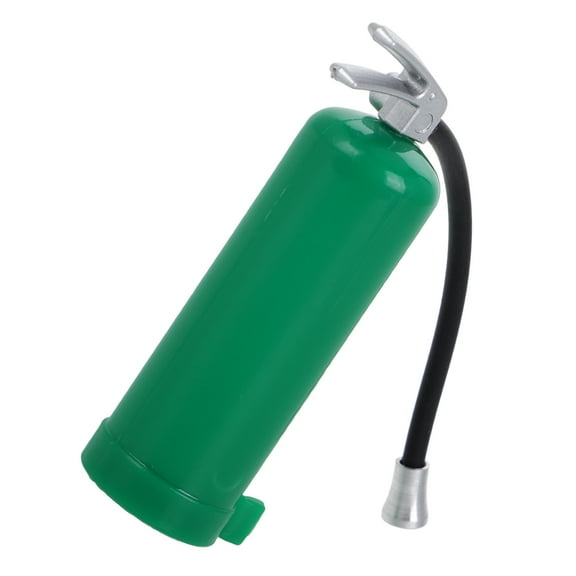 Toddmomy 1Set Cylindrical Fire Extinguisher Model for Hobbyists Green Plastic Enhancement