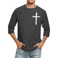 thumbnail image 4 of Birdeem Chemises pour Hommes Imprimé Col Rond Mode Décontractée Manches Courtes Blouses, 4 of 9