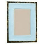 Weber's Camo Leather 61662522 Camo Leather Picture Frame - Blue