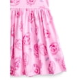thumbnail image 3 of Disney Princess Toddler Girl Allover Print Dress with Short Sleeves, Sizes 12M-5T, 3 of 3