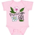 thumbnail image 3 of Inktastic Mississippi Girl Magnolia Flowers and Leaves Girls Baby Bodysuit, 3 of 5