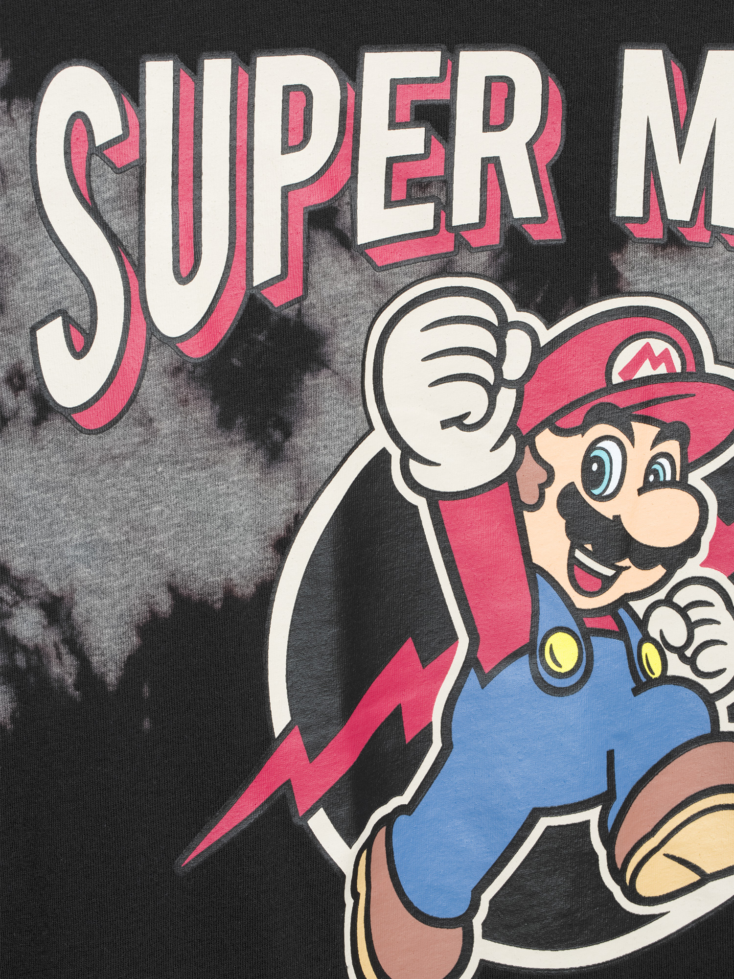 super mario tie dye shirt