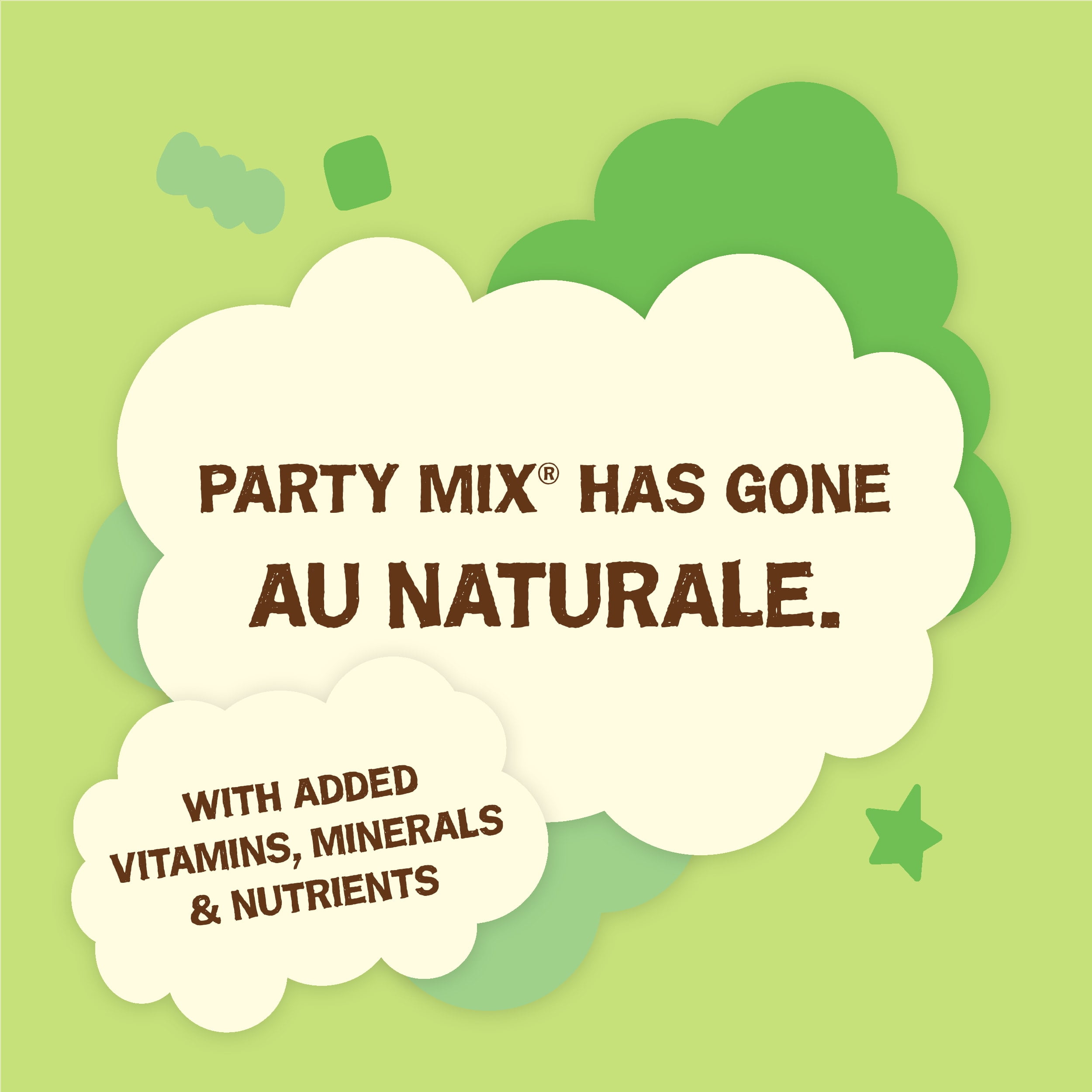(6 pack) Purina Friskies Party Mix Natural Catnip Flavor Yums Treats for Cats, 20 oz Canister