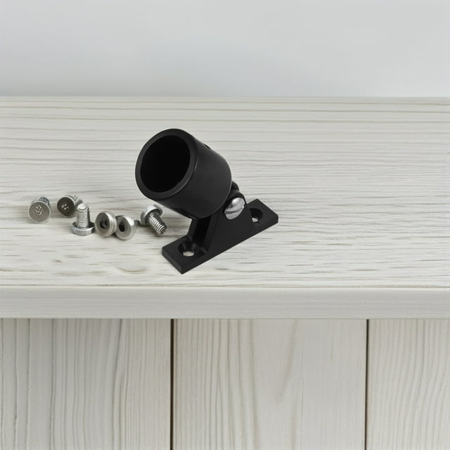 CTIRCHIU Canopy Replacement Parts 1Pack Black Plastic Sliding Tube Cover for Kayak Yacht RV and Boat Hardware
