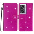 thumbnail image 1 of Compatible avec OnePlus Nord N300 Étui Portefeuille Pailleté avec Poche pour Carte et Couverture Rabattable, 1 of 5