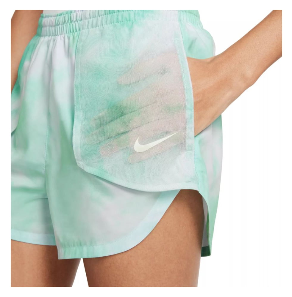 green glow nike shorts