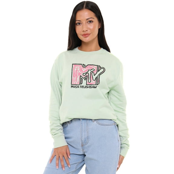 MTV Scribbles Women's Crew Sweatshirt