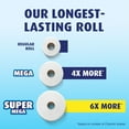 thumbnail image 4 of Charmin Ultra Strong Toilet Paper, 6 Super Mega Rolls, 4 of 8