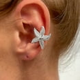 thumbnail image 6 of Fashionable Flower Ear Cuff Not Piercing Ear Jewelry Casual Ear Accessory Suitable for Commuting Parties and Travel, 6 of 9