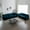 Blue, variant on Sofa Set of 2 Chenille Couch, 2+3 Seater Sofa Set Deep Seat Sofa, Modern Sofa Set for Living Room (Blue)
