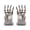 Grey, variant on IMENGL Gloves for Women Comfy Halloween Dragon Hand Hairy Wolf Hands Furry Animal Halloween Soft Women's Work Gloves,Black