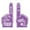 Purple, variant on Graduation Gifts Decorations Zeceouar Foam Finger Giant Foam Giant Foam Giant Foam Hand Foam Finger Large Foam Hand Pointing Finger for Sports Fans for Sports