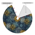 thumbnail image 2 of Sikiie Vintage Compass 30-48 inches {designName} Print Christmas Tree Skirt Snowman Xmas Tree Skirt with Edge Christmas Decorations for Holiday Party36", 2 of 7