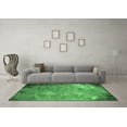 thumbnail image 3 of Ahgly Company Indoor Rectangle Oriental Emerald Green Industrial Area Rugs, 7' x 10', 3 of 4
