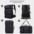 thumbnail image 3 of Mochila de viaje WITZMAN Carry on para hombre, bolsa de lona de nailon B682, 3 of 8