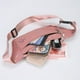 thumbnail image 5 of Fiudx Bolso Bandolera Rosa, Multifuncional, con Cinturón Ajustable, Tela Oxford Resistente, Cómodo y Transpirable, Ideal para Viajes Al Aire Libre, Ciclismo y Senderismo, Tamaño 30 X 11 X 22 Cm., 5 of 6