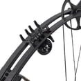thumbnail image 2 of Archery Stabilizers Archery Shock Absorber Bow Stabilizer for Split Limb Compound Bows Archery Accessories (2 Pcs)Black, 2 of 5