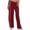 Wine, variant on ZyeKqe Sweatpants for Women High Waisted Track Pants Wide Leg Atheltic Sweat Lounge Pants