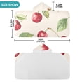 thumbnail image 4 of Yayeee Kids Hooded Towels Toddler Soft Absorbent Beach Bathing Wrap 50" x 23.5", Watercolor Cherry, 4 of 5