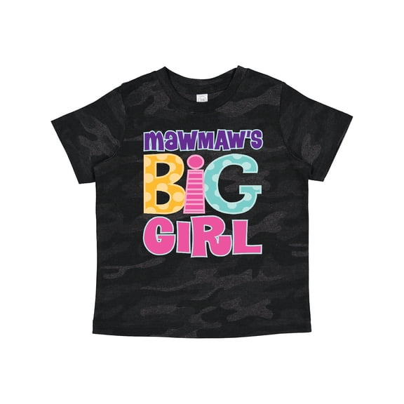 Inktastic Mawmaw's Big Girl Girls Toddler T-Shirt