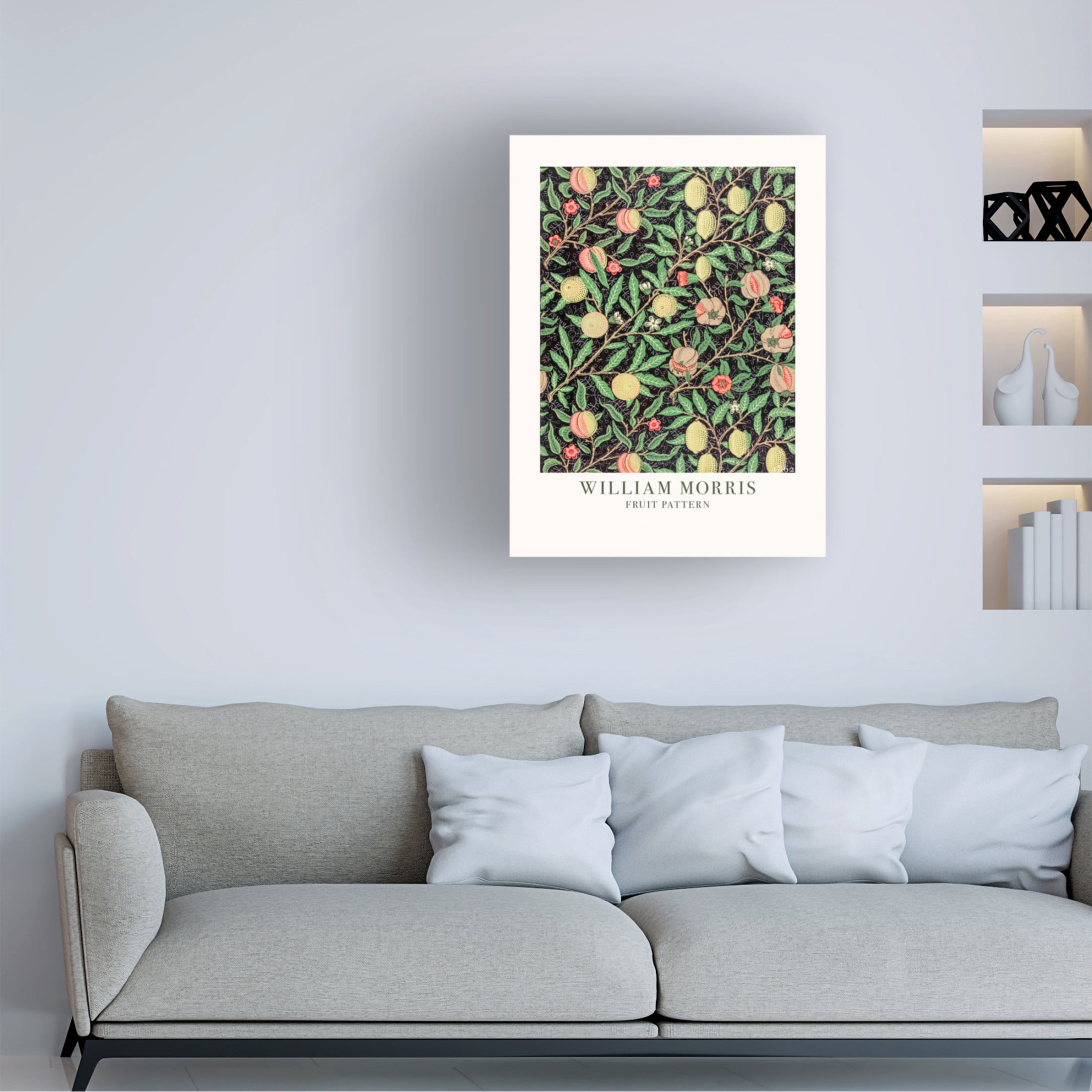 Trademark Fine Art Pictufy  Fruit Pattern Canvas Wall Art