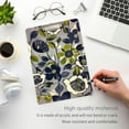 thumbnail image 3 of FORMRS Acrylic Clipboard with Low Profile Clip Standard A4 Letter Size, 12.5" x 9", Green Floral, 3 of 8