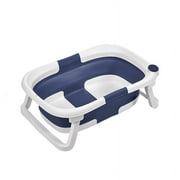 Foldable Baby Bathtubs, Collapsible Bathtub for Infant Newborn Boys and Girls, Portable, Plastic