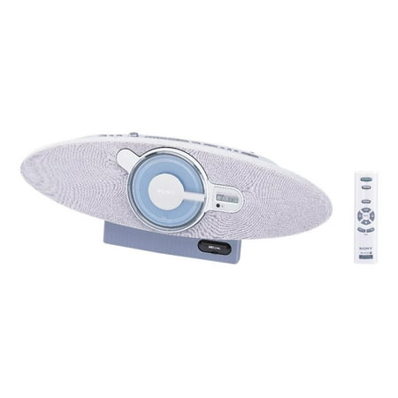 Sony ZS-D10 - Audio system - 8 Watt (total) - silver