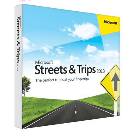 Microsoft Streets and Trips 2013