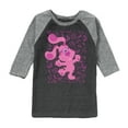 thumbnail image 1 of Blue's Clues & You! - Magenta Excited - Toddler & Youth Raglan Graphic T-Shirt, 1 of 1