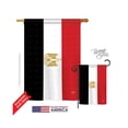 thumbnail image 1 of Breeze Decor 08246 Egypt Drapeau de Maison à Impression Verticale Recto-Verso - 28 x 40 Po., 1 of 1