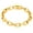 Gold, variant on Invicta Jewelry Men's Large Nautical Oval Link Chain Steel Bracelet (10mm) - 9"