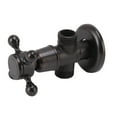 thumbnail image 2 of Angle Valve,Angle Stop Valve Retro Copper Angle Valve Water Shut Off Valve Superior Craftsmanship, 2 of 12