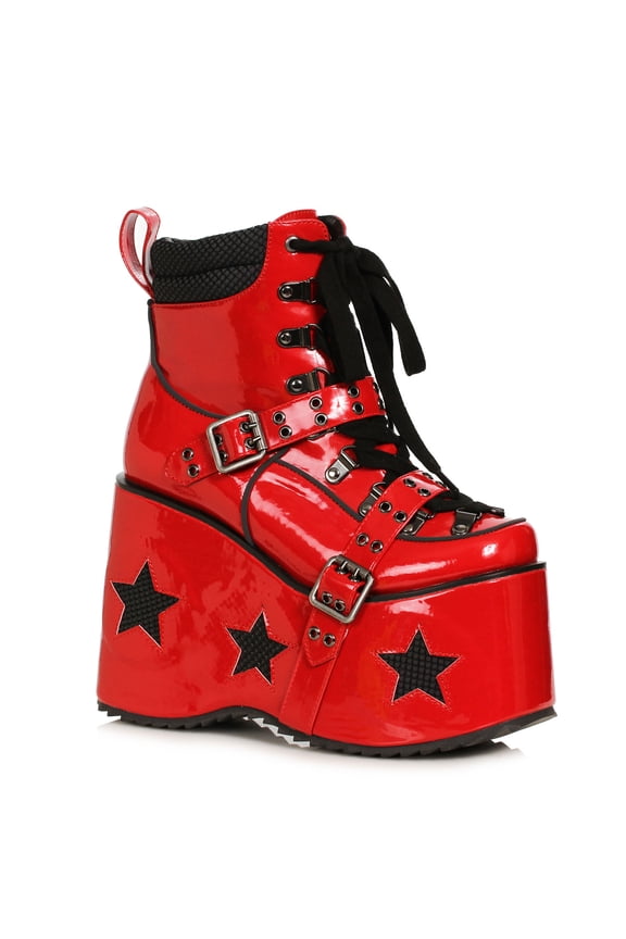 Star & Buckle 5" Platform Booties size 9