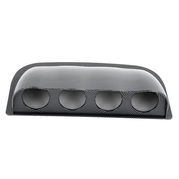 Soporte de montaje ANGGREK de calibre Plástico ABS Universal Para Barcos Automóviles Motocicletas camiones Estilo fibra de carbono