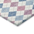 thumbnail image 3 of Addison Rugs Chantille Indoor/Outdoor Transitional Geometric Blue Machine Washable Rectangle Rug, 5' x 7'6", 3 of 8