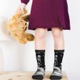 thumbnail image 5 of Honeii Skeleton Wave Artwork Print Children's Colorful Socks,Unisex Kids and Toddlers' Cushioned Sock,Kids Athletic Crew Socks,for Everyday Wear and Sports, 5 of 5
