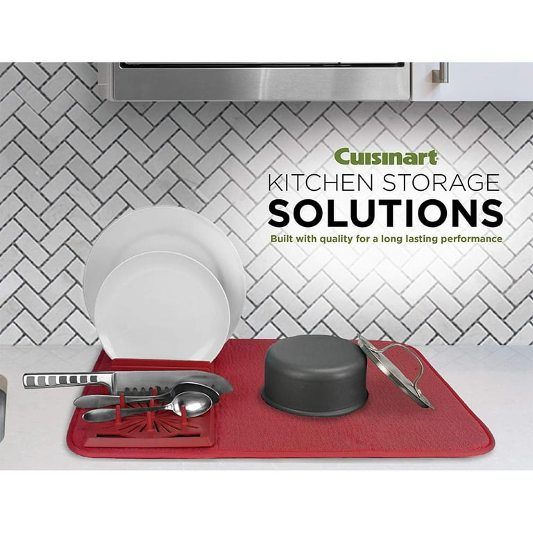 Cuisinart Drying Mat with Rack (Red)