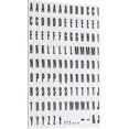 thumbnail image 3 of Interchangeable Magnetic Board Accessories, Letters, Black, 0,75"h, 3 of 3