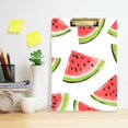 thumbnail image 2 of FORMRS Acrylic Clipboard with Low Profile Clip Standard A4 Letter Size, 12.5" x 9", Cartoon Watermelon, 2 of 8